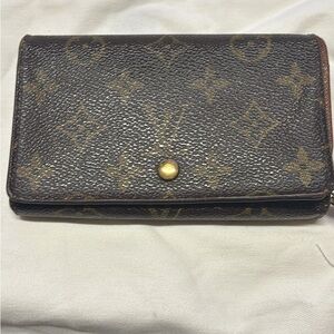 Louis Vuitton Monogram Canvas Brown Wallet